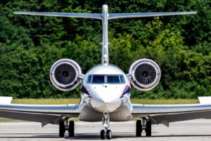 Chapman freeborn private jet
