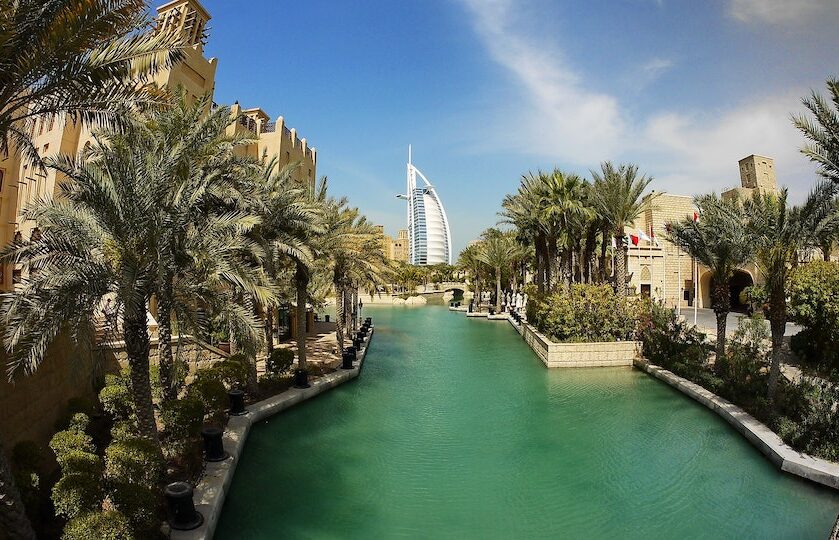 Dubai view of river